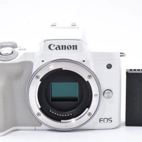 Canon EOS Kiss M ミラーレス一眼 ホワイト