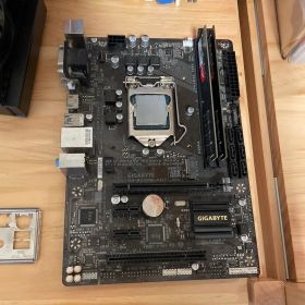GA-B250M-HD3,i7 6700k,16g +水冷クーラー