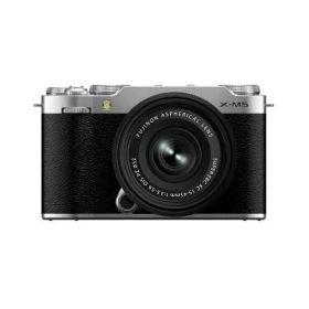 【新品・2営業日で発送】FUJIFILM 富士フイルム FUJIFILM X-M5 XC15-45mmレンズキット ミラーレス一眼カメラ シルバー ズームレンズ X-M5-1545-S