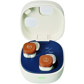 オーディオテクニカ ATH-SQ1TW2NC WCM 完全ワイヤレスイヤホン ホワイトキャメル Bluetooth ノイズキャンセリング…
