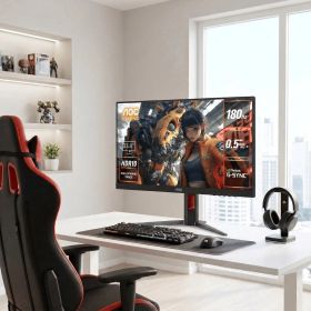 AOC ゲーミングモニター 23.8インチ 24G4/11 フルHD 180Hz 1ms IPSパネル 非光沢 HDMI DisplayPort HDR10 ゲーミングディスプレイ PCモニター パソコン ゲーム機 PS5 Switch スピーカーなし ブラック