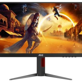 【ポイント10倍】 AOC PCモニター・液晶ディスプレイ 24G4/11 [23.8インチ Black&Red] [モニタサイズ：23.8 型(インチ) 解像度 (規格)：フルHD (1920x1080) パネル種類：IPSパネル リフレッシュレート(垂直走査周波数)：180 Hz 入力端子：HDMI2.0x1 DisplayPort1.4x1]