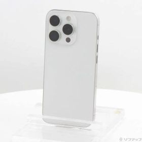 ソフマップ 〔中古品〕 iPhone15 Pro 256GB ホワイトチタニウム MTUD3J／A SIMフリー【371】