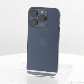 ソフマップ 〔中古品〕 iPhone15 Pro 256GB ブルーチタニウム MTUG3J／A SIMフリー【371】