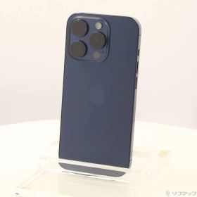 ソフマップ 〔中古品〕 iPhone15 Pro 256GB ブルーチタニウム MTUG3J／A SIMフリー【348】