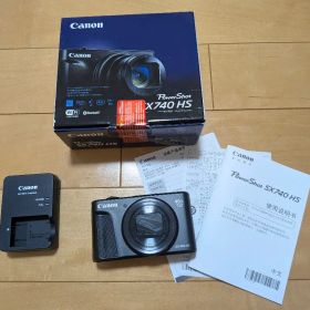 【美品】Canon PowerShot SX740 HS ブラック