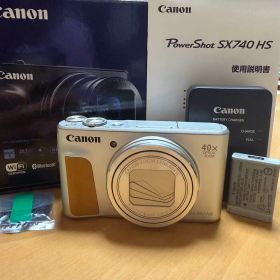 【美品】Canon PowerShot SX740 HS シルバー