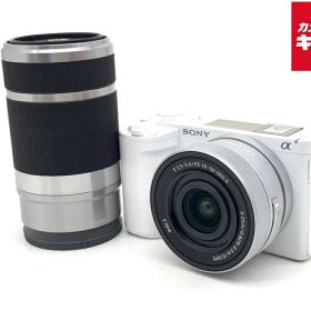 【中古】 【並品】 ソニー VLOGCAM ZV-E10 II ダブルズームレンズキット ホワイト [ZV-E10M2X W] 【ミラーレス一眼】 【6ヶ月保証】
