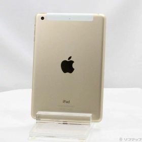 【中古】Apple(アップル) iPad mini 3 16GB ゴールド MGYR2J／A docomo 【348-ud】