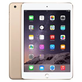 【第3世代】 au iPad mini3 Wi-Fi+Cellular 64GB ゴールド MGYN2J/A A1600 Apple 当社3ヶ月間保証 中古 イオシス