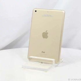 【中古】Apple(アップル) iPad mini 3 64GB ゴールド MGY92J／A Wi-Fi 【377-ud】