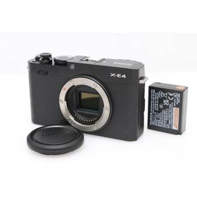 【全額返金保証】美品｜富士フイルム FUJIFILM X-E4 ボディ ブラック CA01-D099-2Q1A