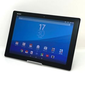 Xperia Z4 Tablet SOT31 au SIMロック解除済 32GB／3GB ブラック Android 5.0.2 白ロム タブレット体 送料無料 中古 S620