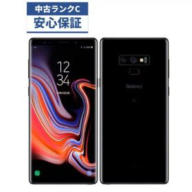【中古】【可】 Galaxy Note9 SCV40 128GB SCV40 ブラック au版 au 【安心30日保証】 本体 白ロム CCコネクト