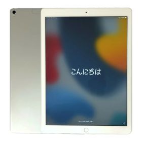 【中古】 アップル iPad Pro 12.9 インチ 第2世代 Wi-Fi+Cellular Silver シルバー 64GB docomo SIMロック解除済 A1671 白ロム 本体