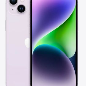 【中古】Cランク【傷や汚れあり】 SIMフリー iphone14 plus 128GB パープル 本体のみ 利用制限-(白ロム) 送料無料