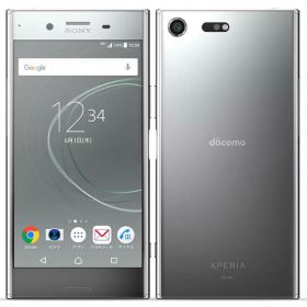 【中古】docomo Xperia XZ Premium SO-04J Luminous Chrome 白ロム
