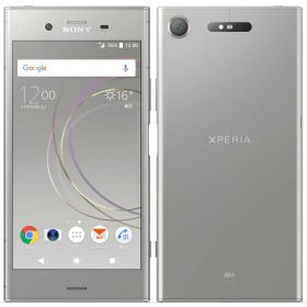【中古】Cランク【傷や汚れあり】 SIMロック解除済み 元au SOV36 SONY Xperia XZ1 ウォームシルバー 判定○ 送料無料