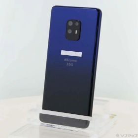 【中古】FUJITSU(富士通） arrows 5G 128GB ネイビーブラック F-51A docomoロック解除SIMフリー 【196-ud】