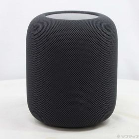 【中古】Apple(アップル) 〔展示品〕 HomePod 第2世代 MQJ73J／A ミッドナイト 【258-ud】