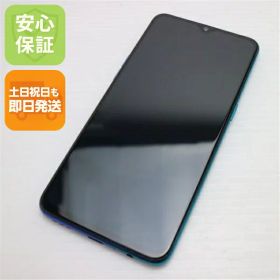 【中古】美品 OPPO Reno A 64GB ブルー スマホ 白ロム 中古スマホ 本体 土日祝発送OK