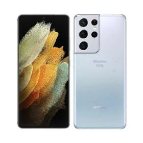 【SIMロック解除済】docomo Galaxy S21 Ultra 5G SC-52B ファントムシルバー SAMSUNG 当社3ヶ月間保証 中古 イオシス