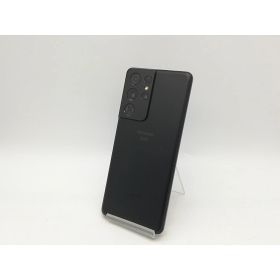 【中古】SAMSUNG docomo 【SIMロック解除済み】 Galaxy S21 Ultra 5G ファントムブラック 12GB 256GB SC-52B【鹿児島中町】保証期間1ヶ月【ランクB】