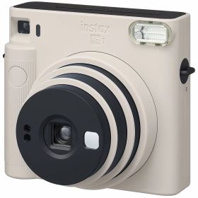 富士フイルム(FUJIFILM) インスタントカメラ "チェキスクエア"instax SQUARE SQ1 チョークホワイト INS SQ 1 WHITE