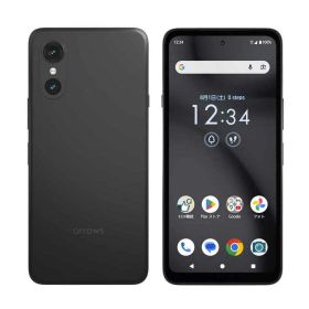 FCNT SIMフリースマートフォン arrows We3 M09 / Dimensity 6300 / 6.1インチ 4GB+64GB ブラック PBC00014JP