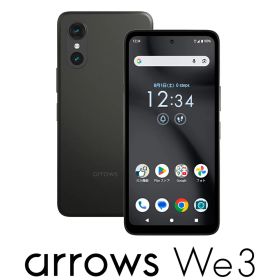 FCNT arrows We3 M09（8GB/128GB）ブラック（SIMフリー版） PBC00000JP