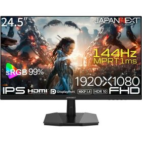 JN-IPS245G144F JAPANNEXT [24.5インチ液晶モニター]