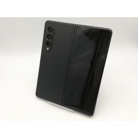 【中古】SAMSUNG au 【SIMフリー】 Galaxy Z Fold3 5G ファントムブラック 12GB 256GB SCG11【鹿児島中町】保証期間1ヶ月【ランクB】
