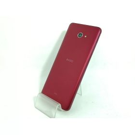 【中古】KYOCERA au 【SIMロック解除済み】 BASIO4 ワインレッド 3GB 32GB KYV47【新宿】保証期間1ヶ月【ランクB】