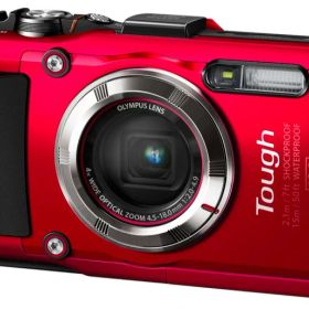 【中古】【1ヶ月保証】オリンパス OLYMPUS STYLUS TG-3 Tough レッド