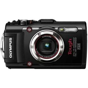 【中古】オリンパス OLYMPUS STYLUS TG-3 Tough ブラック当店保証30日間 人気モデル 高画質 売れ筋