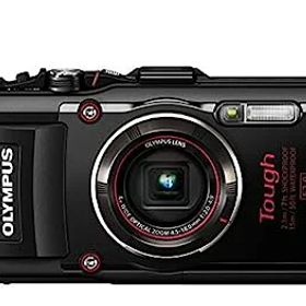 【中古】OLYMPUS デジタルカメラ STYLUS TG-4 Tough ブラック 1600万画素CMOS F2.0 15m 防水 100kgf耐荷重 GPS+電子コンパス&内蔵Wi-Fi TG-4 BLK