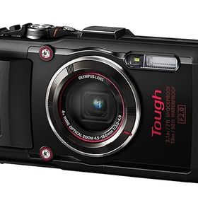 【中古】【整備済み品】 OLYMPUS デジタルカメラ STYLUS TG-4 Tough ブラック 1600万画素CMOS F2.0 15m 防水 100kgf耐荷重 GPS+電子コンパス&内蔵Wi-Fi T
