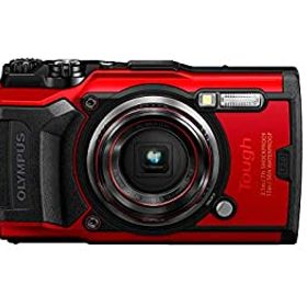 【中古】(非常に良い)Tough TG-6 レッド オリンパス