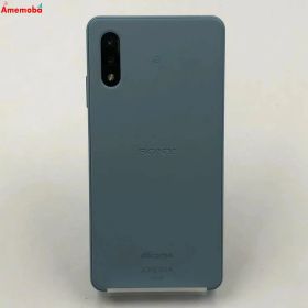 【中古】Xperia Ace II 64GB ブルー SO-41B docomo版SIMフリー