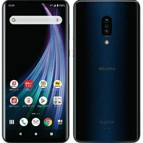 【中古】【安心保証】 AQUOS zero2 SH-01M[256GB] docomo アストロブラック