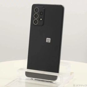 【中古】SAMSUNG(サムスン) Galaxy A52 5G 128GB オーサムブラック SC-53B docomoロック解除SIMフリー 【371-ud】