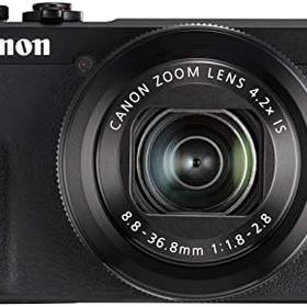 【中古】Canon コンパクトデジタルカメラ PowerShot G7 ブラック X Mark III ブラック 1.0型センサー/F1.8レンズ/光学4.2倍ズーム PSG7XMARKIIIBK カメラ 中古 人気 おすすめ 高画質