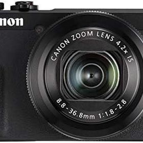 【中古】Canon コンパクトデジタルカメラ PowerShot G7 X Mark III ブラック 1.0型センサー/F1.8レンズ/光学4.2倍ズーム PSG7XMARKIIIBK当店保証30日間 人気モデル 高画質 売れ筋