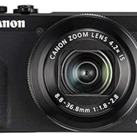 【中古】Canon コンパクトデジタルカメラ PowerShot G7 X Mark III ブラック 1.0型センサー/F1.8レンズ/光学4.2倍ズーム PSG7XMARKIIIBK