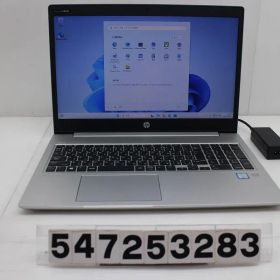 hp ProBook 450 G6 Core i5 8265U 1.6GHz/8GB/256GB(SSD)/15.6W/FWXGA(1366x768)/Win11 【547253283】