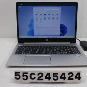 hp ProBook 450 G6 Core i5 8265U 1.6GHz/8GB/256GB(SSD)/15.6W/FWXGA(1366x768)/Win11 【55C245424】