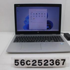 hp ProBook 650 G5 Core i5 8265U 1.6GHz/8GB/256GB(SSD)/Multi/15.6W/FHD(1920x1080)/Win11 【56C252367】