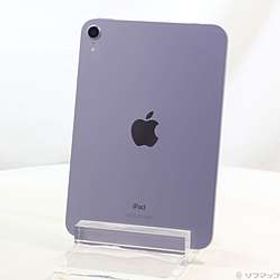 iPad mini 第6世代 64GB パープル MK7R3J／A Wi-Fi ［8.3インチ液晶／A15-Bionic］