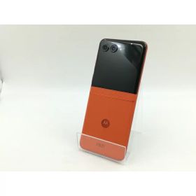 【中古】【赤ロム保証あり】MOTOROLA SoftBank 【SIMフリー】 motorola razr 50s スプリッツオレンジ 8GB 256GB A403MO【福岡筑紫】保証期間1ヶ月【ランクA】
