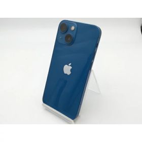 【中古】Apple 楽天モバイル 【SIMフリー】 iPhone 13 mini 128GB ブルー MLJH3J/A【鹿児島中町】保証期間1ヶ月【ランクB】